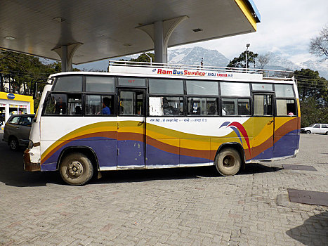 巴士,加油站,喜马偕尔邦,未知