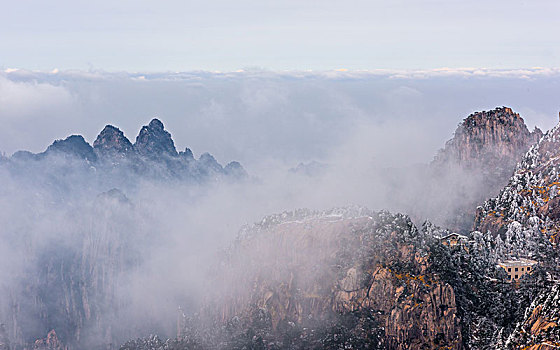 黄山云海风光