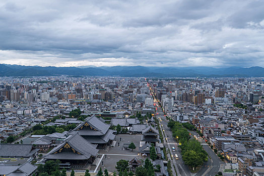 日本京都城市风光