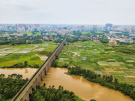 广东湛江,遂溪,青年运河