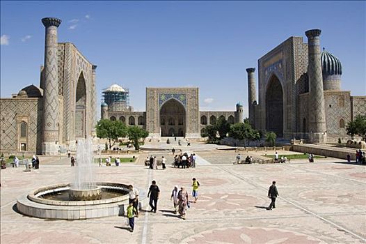 拉吉斯坦,撒马尔罕,世界遗产,乌兹别克斯坦