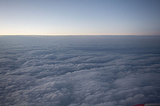 高空飞行,空中美景