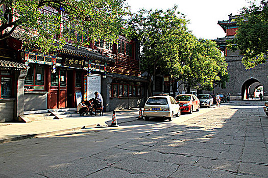 北京宛平古城街景