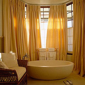 帘,注入,浴室,金光,创作,放松,气氛