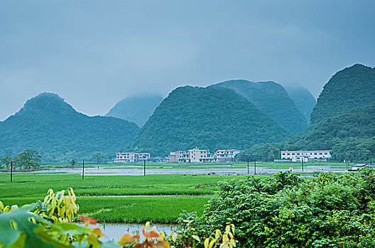 桂林梦幻田园风光