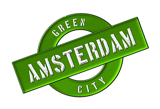绿色,城市,阿姆斯特丹