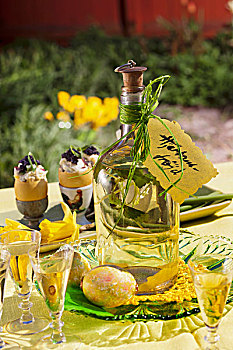 复活节,烈性酒,蜜蜂花,瑞典