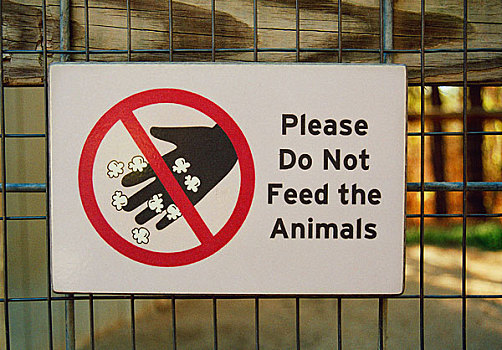 信息指示,动物园