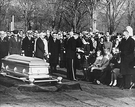 葬礼,美国,宇航员,阿灵顿国家公墓,华盛顿,二月