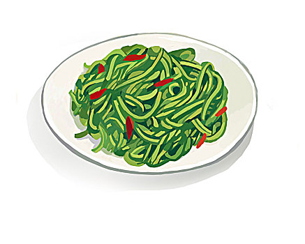 炒青菜图片