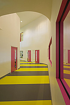 走廊,文法学校,墨尔本,澳大利亚
