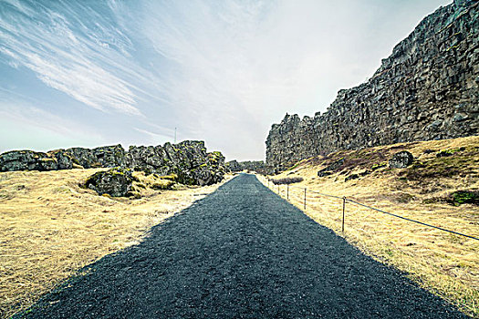 小路,国家公园,冰岛