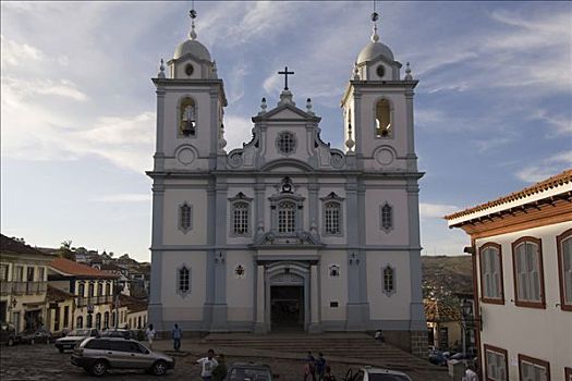 大教堂,世界遗产,米纳斯吉拉斯州,巴西,南美