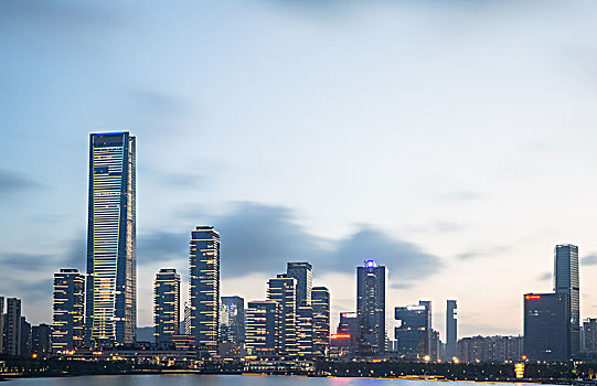 深圳市南山区后海片区夜景