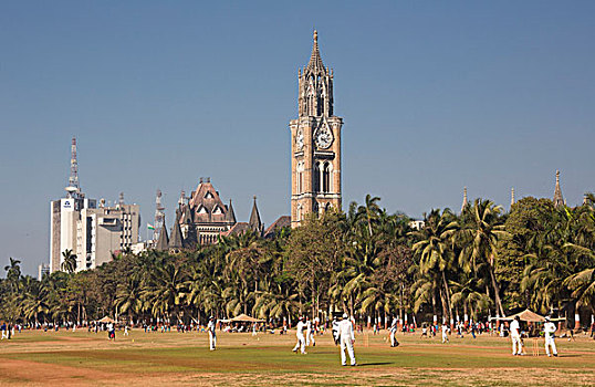 印度,孟买,地区,钟楼,大学