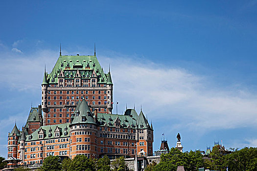 酒店,城市,魁北克城,魁北克,加拿大