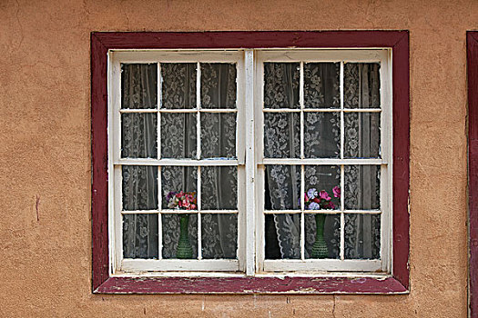 特写,窗户,普韦布洛,新墨西哥,美国