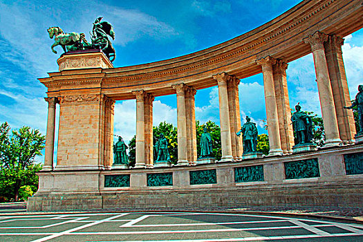 布达佩斯,匈牙利,广场