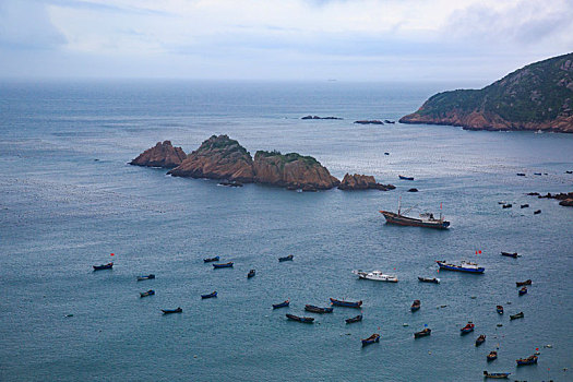 海湾,船,阳光,海岸,停泊,航行,港湾