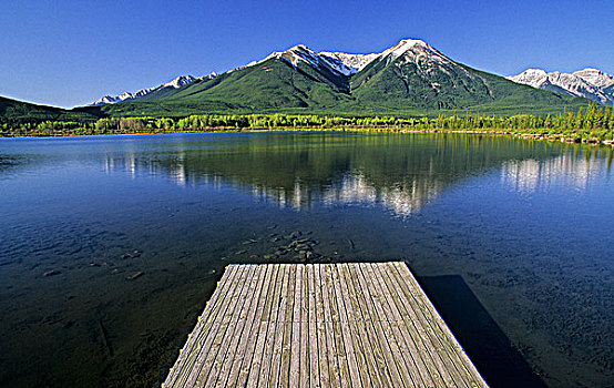 维米里翁湖,班芙国家公园,艾伯塔省,加拿大