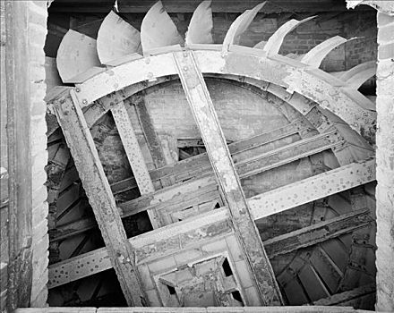水车,海德,磨坊,贝德福德郡,1999年,艺术家