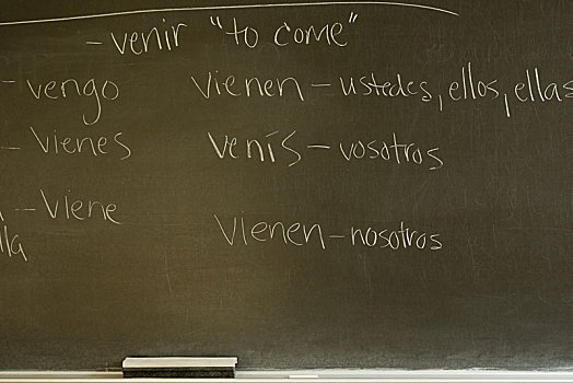 西班牙,文字,书写,黑板