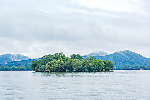 杭州西湖山水西湖风光