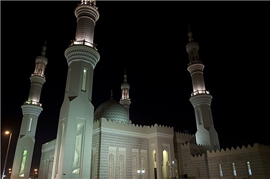 清真寺,阿布扎比,迪拜