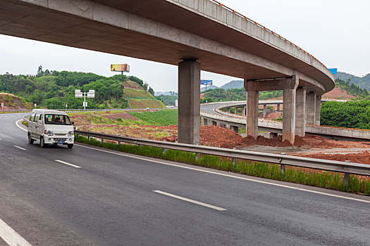 宜宾东银昆高速与成渝环线国道93互通立交