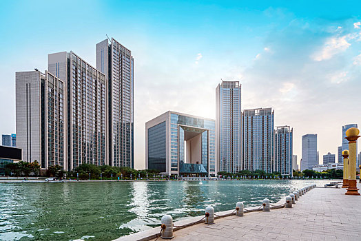 天津城市建筑景观