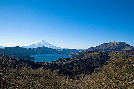 富士山,火山,日本,亚洲