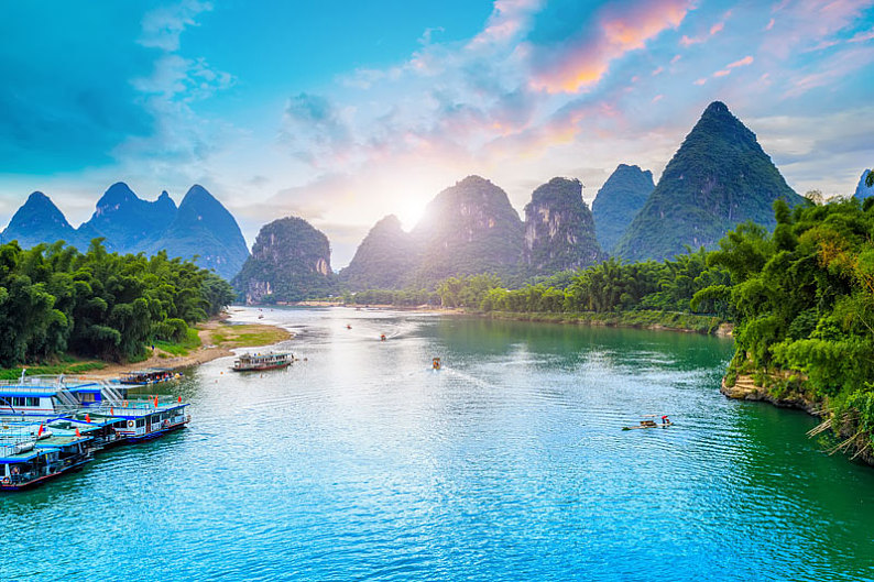 桂林山水景色 最美图片