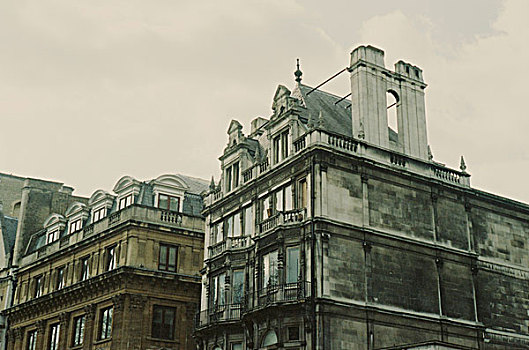 老,房子,伦敦