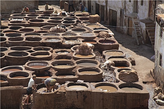 制革厂,摩洛哥