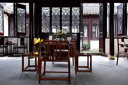 传统中式风格的客厅