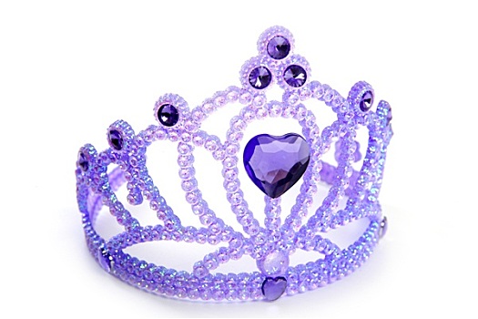 孩子,紫色,蓝色,皇冠,塑料制品,宝石