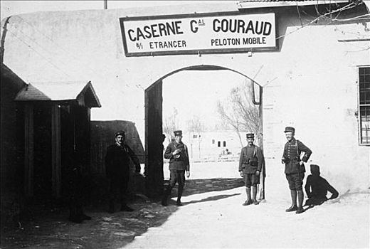 法国人,外籍军团,营房,20世纪