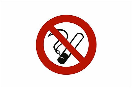 象征,禁止吸烟,区域