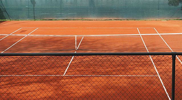 粘土,网球场