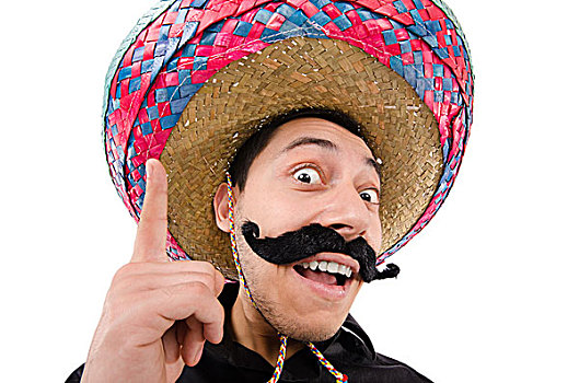 有趣,墨西哥人,阔边帽,帽子
