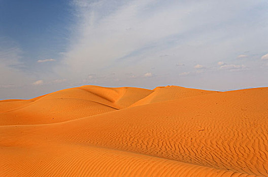 沙丘,瓦希伯沙漠,阿曼,中东