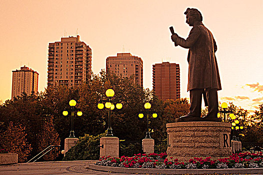 雕塑,曼尼托巴,加拿大