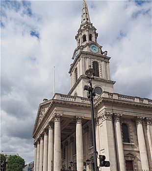 圣马丁,教堂,伦敦