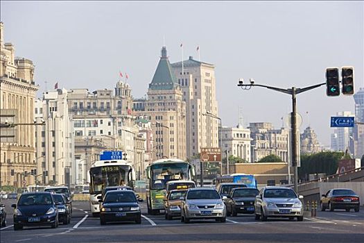 街景,外滩,上海,中国