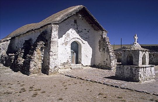 历史,高原,教堂,智利