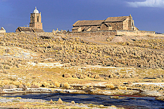 玻利维亚,南美,教堂,高原,国家公园