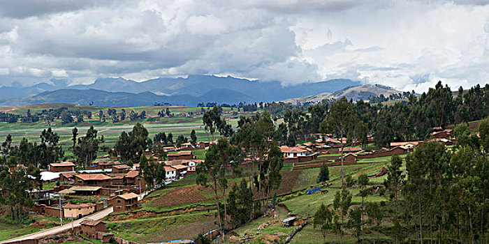 智利人,乡村,圣谷,秘鲁