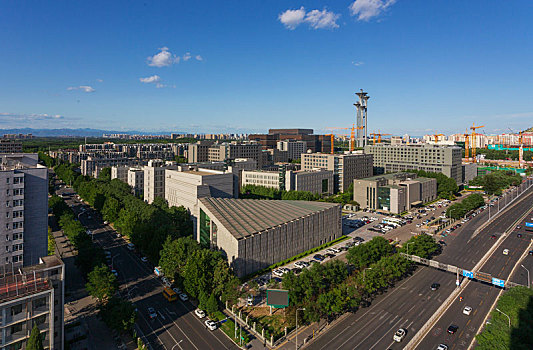 中科院,园区,全景