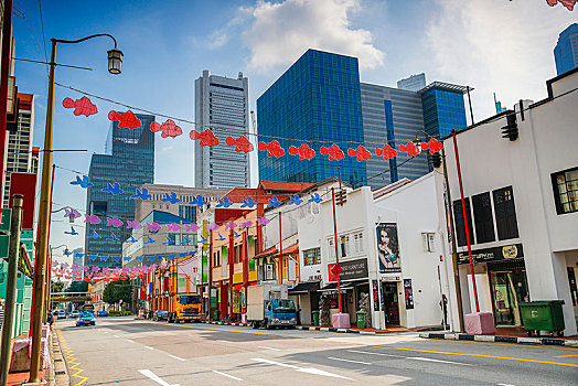 新加坡唐人街区