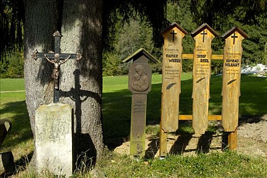 十字架,死亡,下巴伐利亚,德国